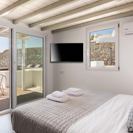 Villa In Mykonos - 6 Bedroom - 1Km From Mykonos Town - Infinity Pool - Sunset View מראה חיצוני תמונה